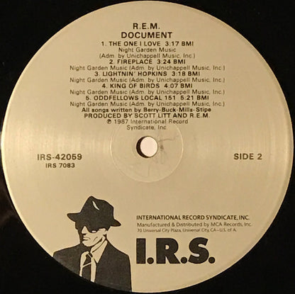 R.E.M. : Document (LP, Album)